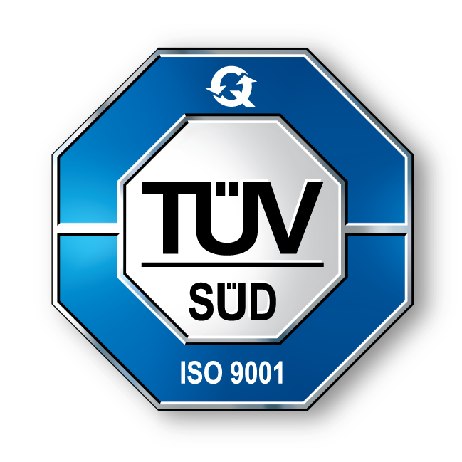 TÜV SÜD ISO Certificate